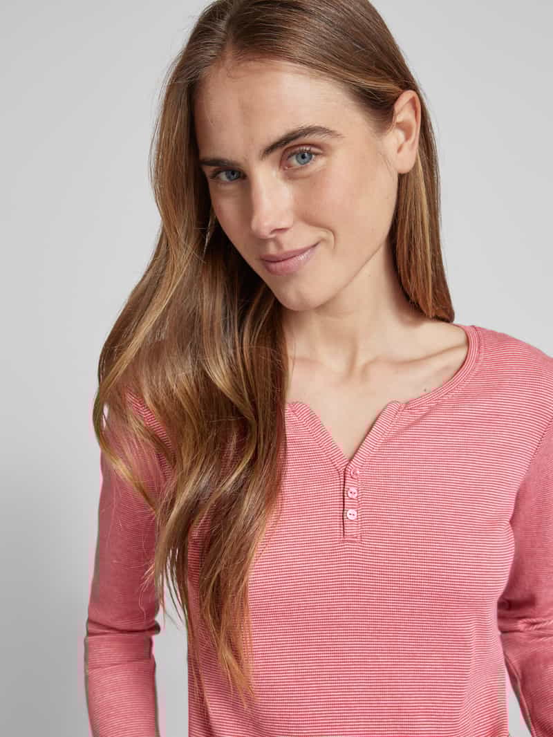 Tom Tailor Regular fit shirt met lange mouwen en biologische katoen