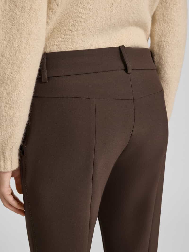 CAMBIO Stoffen broek met verkorte pasvorm model 'FARAH'