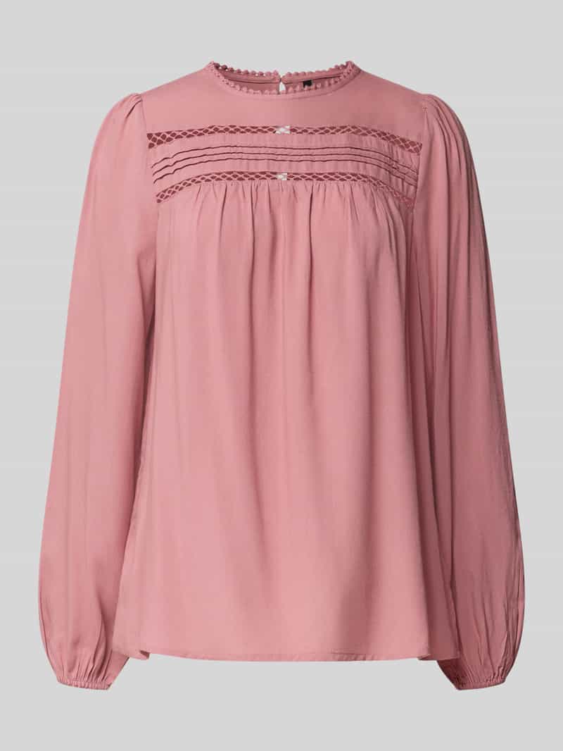 Vero Moda Regular fit blouse met lange mouwen van pure viscose model 'DEBBIE'
