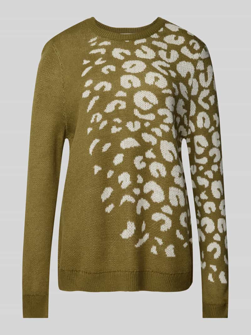 Vila Gebreide pullover met ribboorden model 'LELEO'
