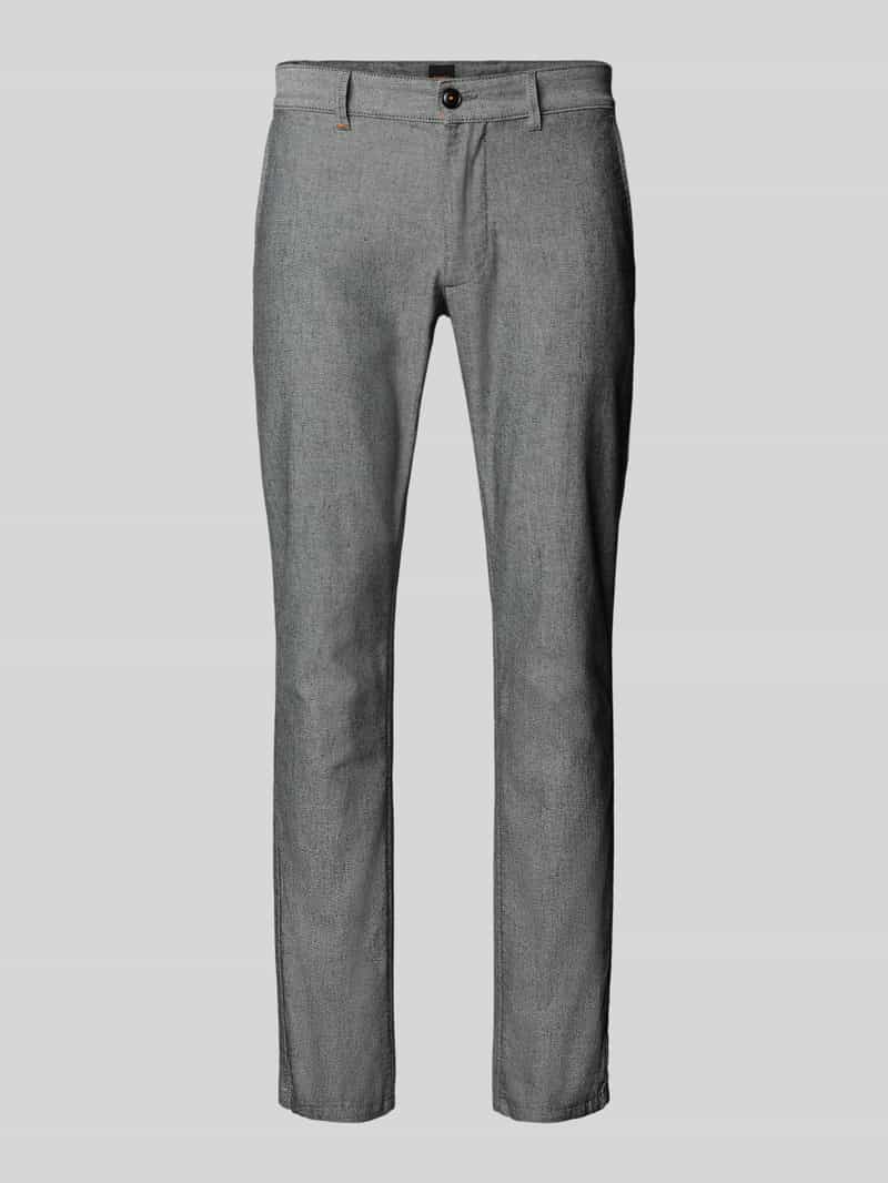 Boss Orange Slim fit chino met achterzakken