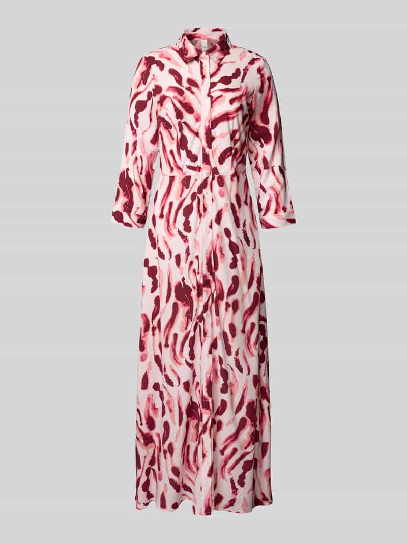 YAS Maxi-jurk met knoopsluiting model 'SAVANNA'