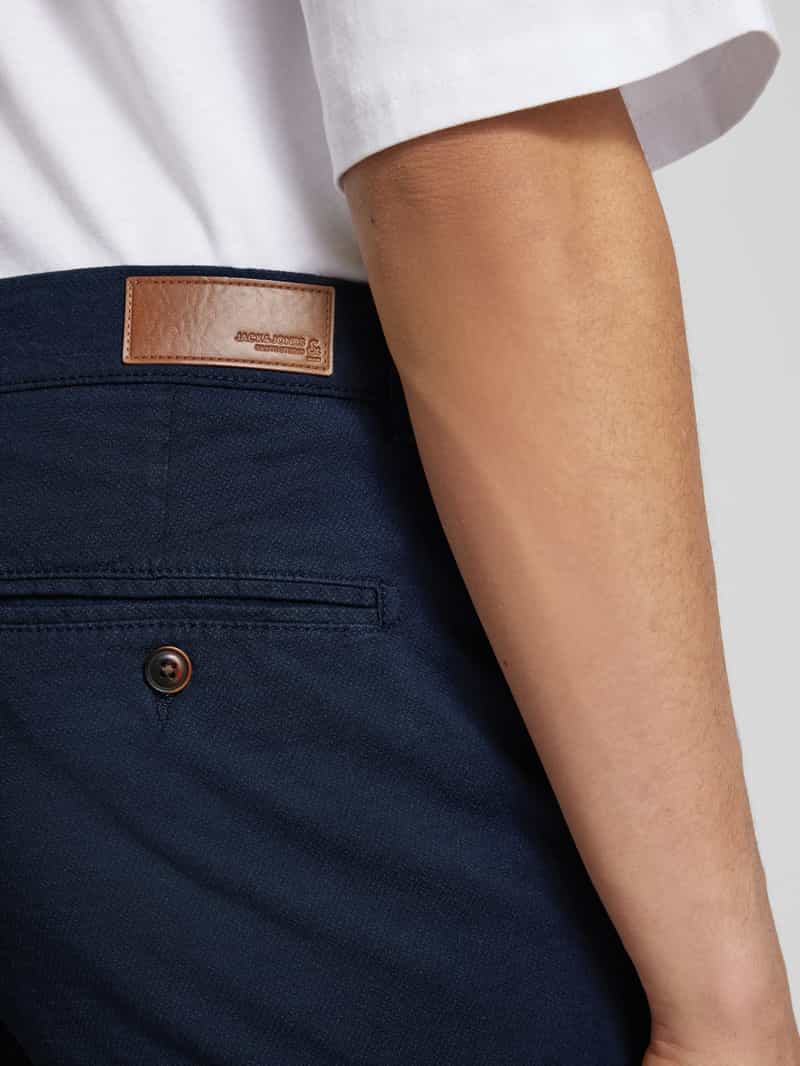 jack & jones Regular fit korte broek met structuurmotief model 'FURY'
