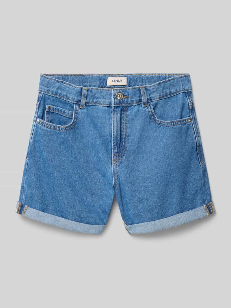 regular fit korte jeans van puur katoen model 'VEGA'
