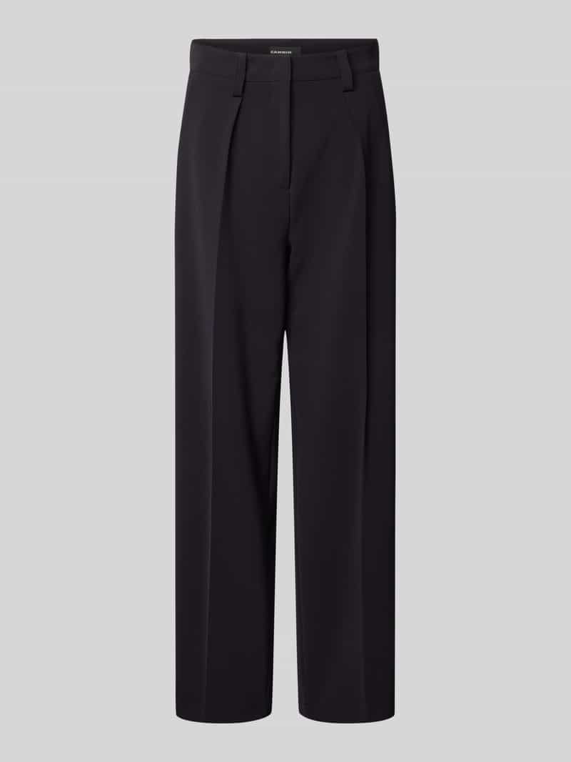 CAMBIO Stoffen broek met Franse steekzakken model 'KANNY'