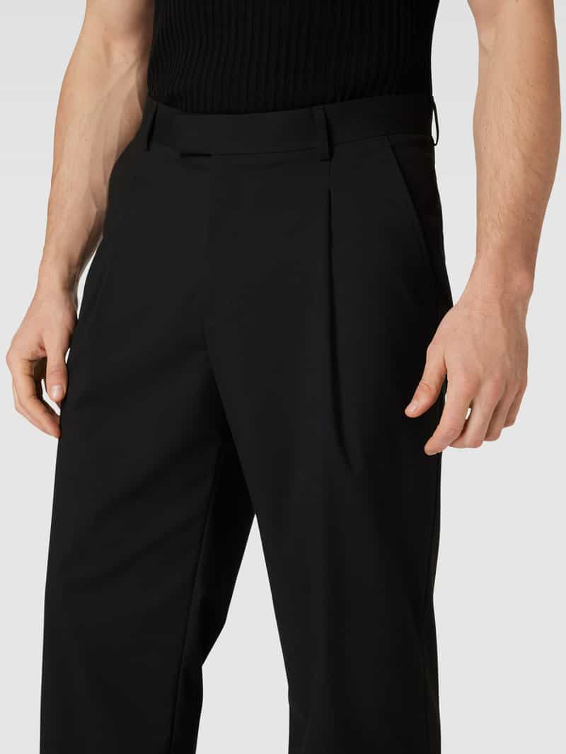 MCNEAL Regular fit pantalon met bandplooien