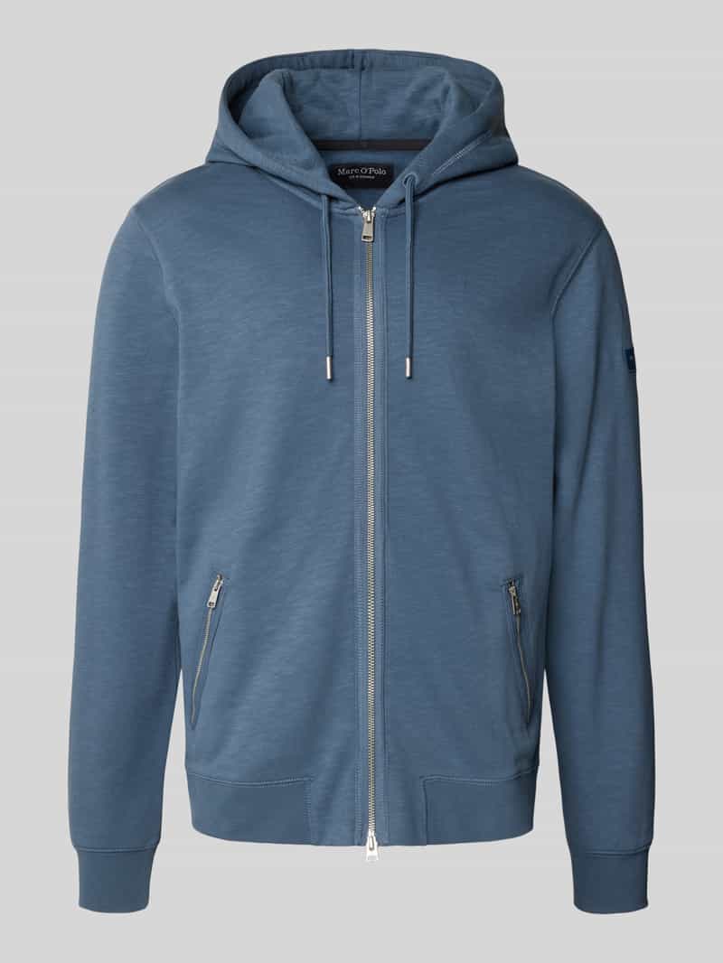Marc O'Polo Regular fit sweatjack van puur katoen