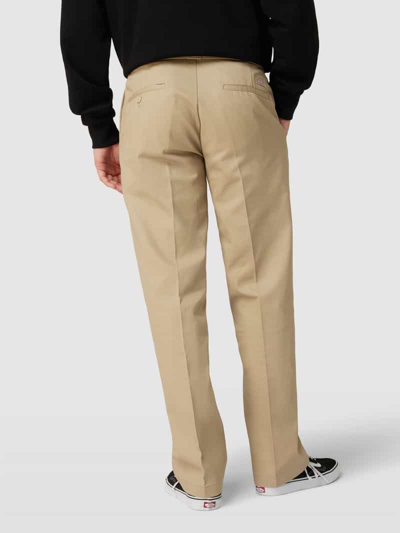 Chinosy w kant model ‘WORK PANT’