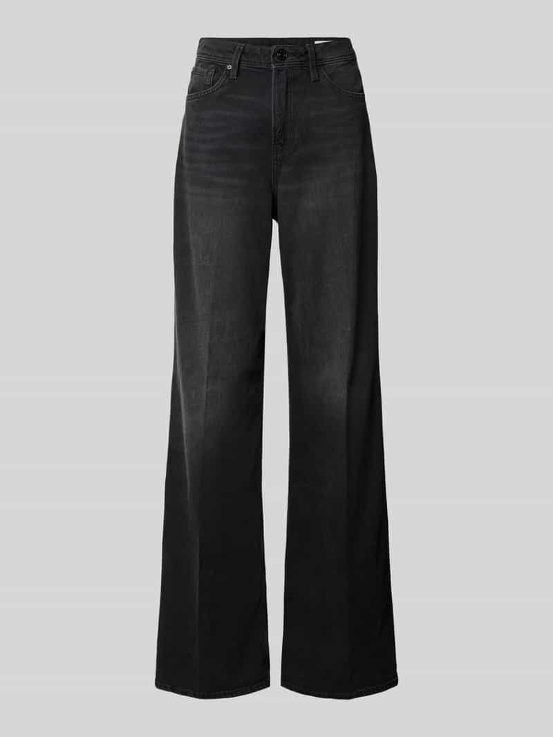 s.Oliver - female - Jeans Suri / Regular Fit / Hoge taille / Wijde pijpen