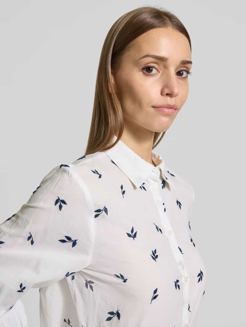 b.Young Overhemdblouse van zuiver katoen model 'Jades'