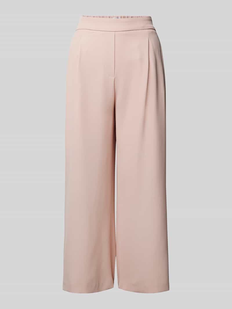 Jake*s Collection Wide leg culotte met bandplooien