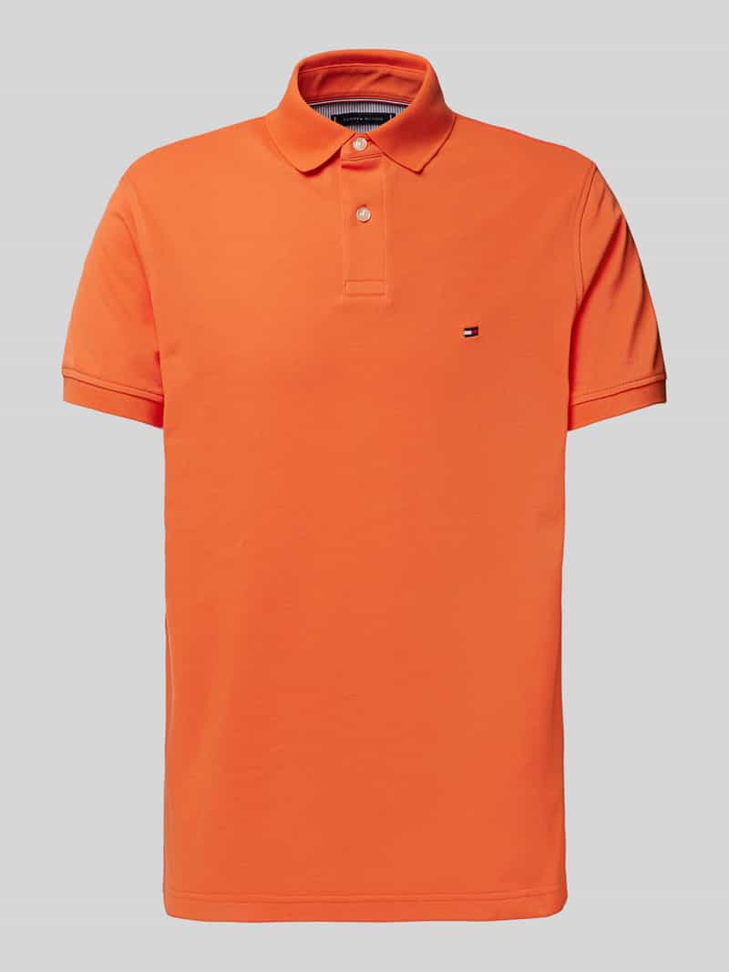 Tommy Hilfiger Regular fit poloshirt van katoenmix