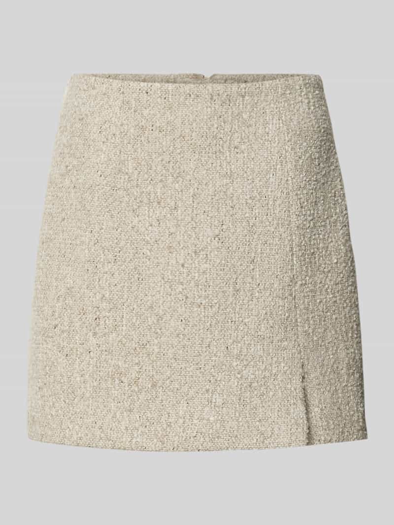 Cph Muse Minirok met wol in bouclé-look model 'BUCCO'