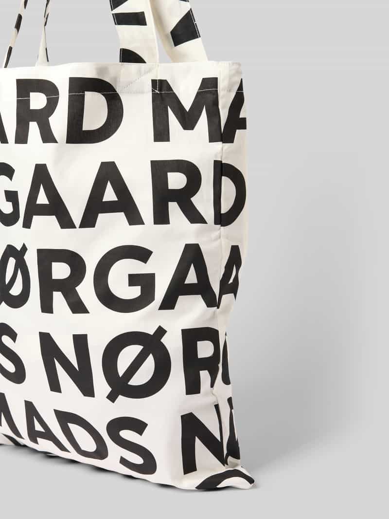 MADS NØRGAARD Shopper met open hoofdvak en hengsels