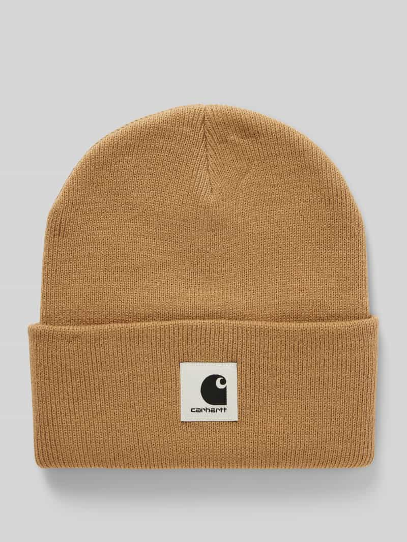 Carhartt Work In Progress Beanie met labelpatch, model 'ASHLEY'