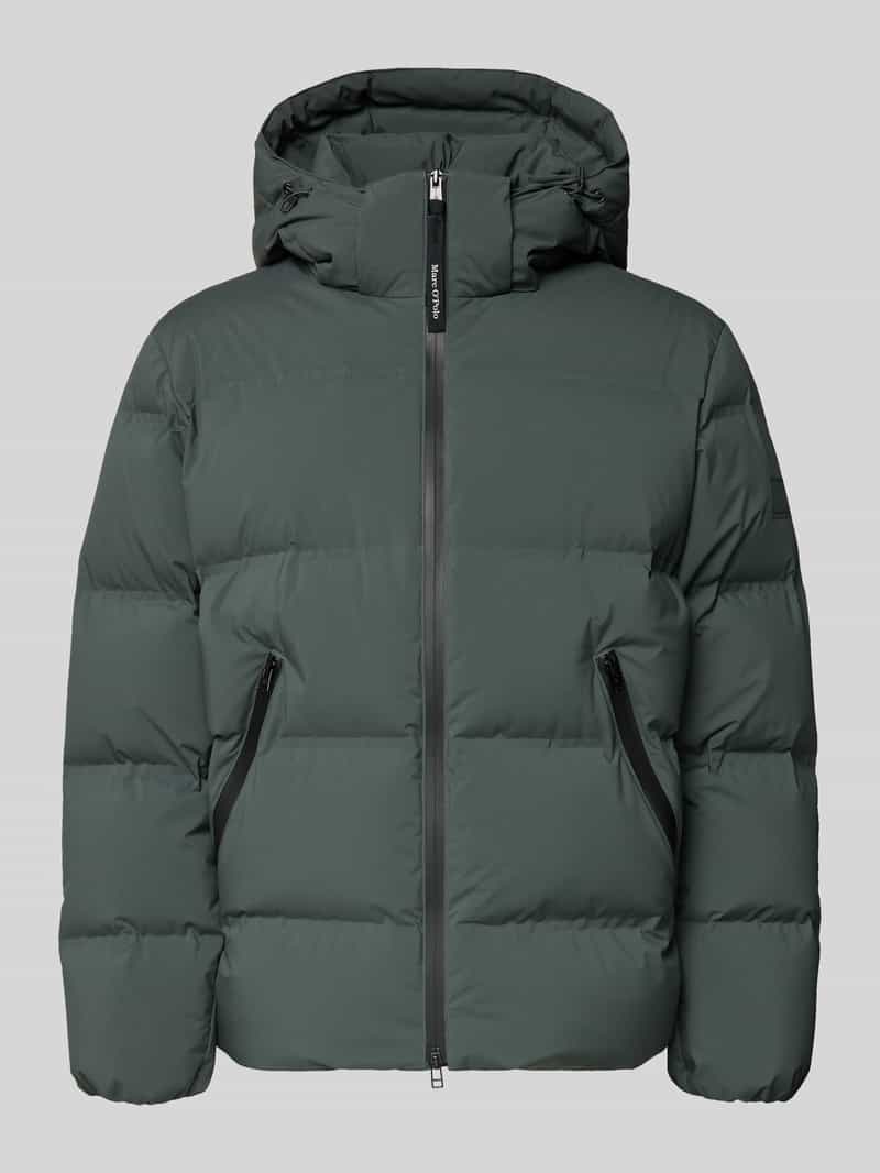 Marc O'Polo Regular fit donsjack met afneembare capuchon
