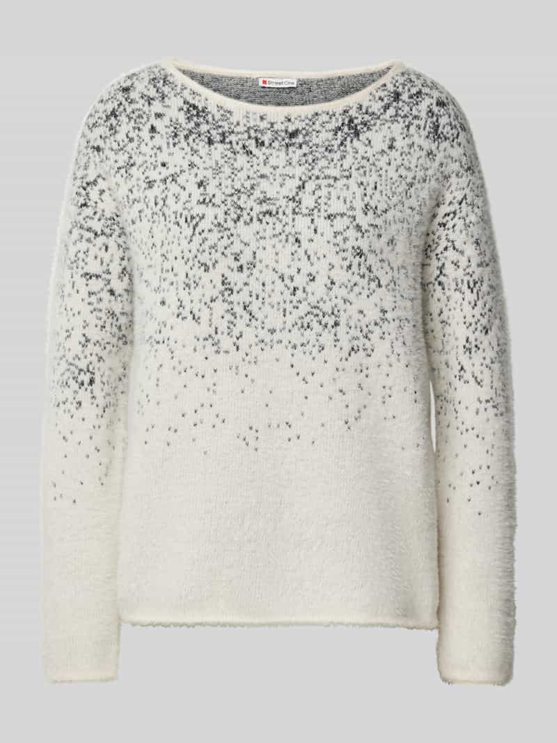 Street One Gebreide pullover met ribboorden