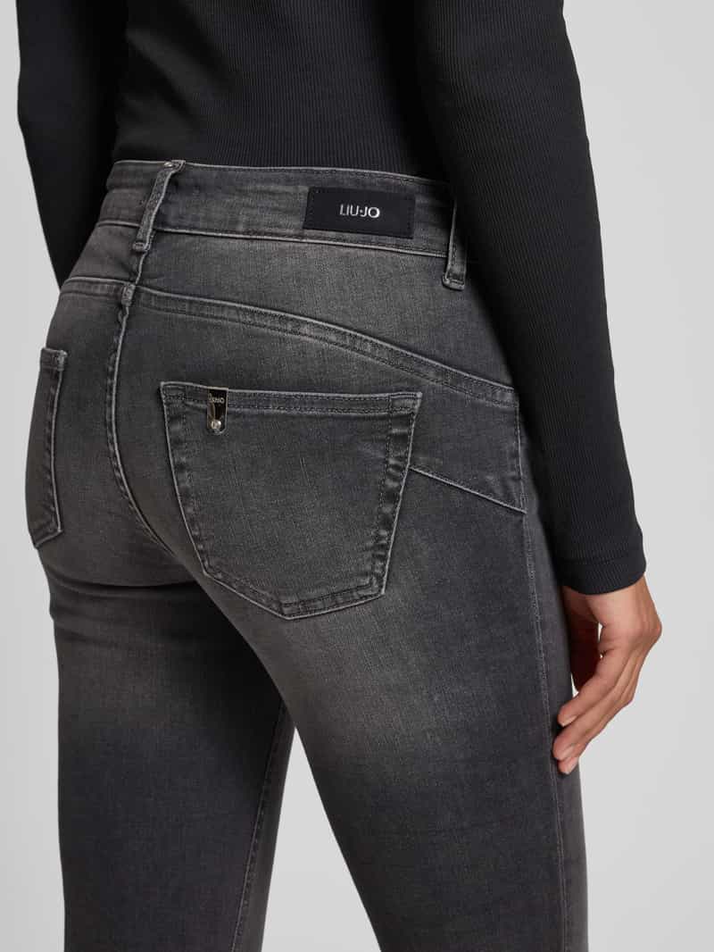 Liu Jo White Skinny fit jeans in 5-pocketmodel model 'MONROE'