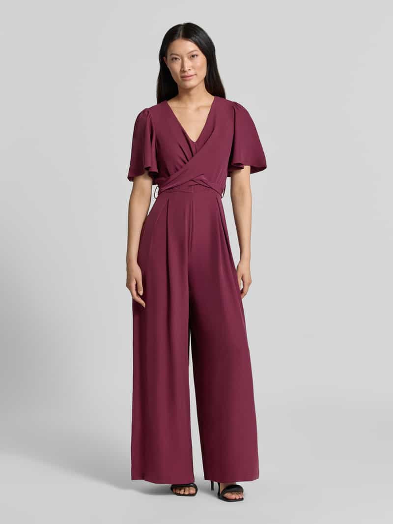 RINASCIMENTO jumpsuit met stoffen riem