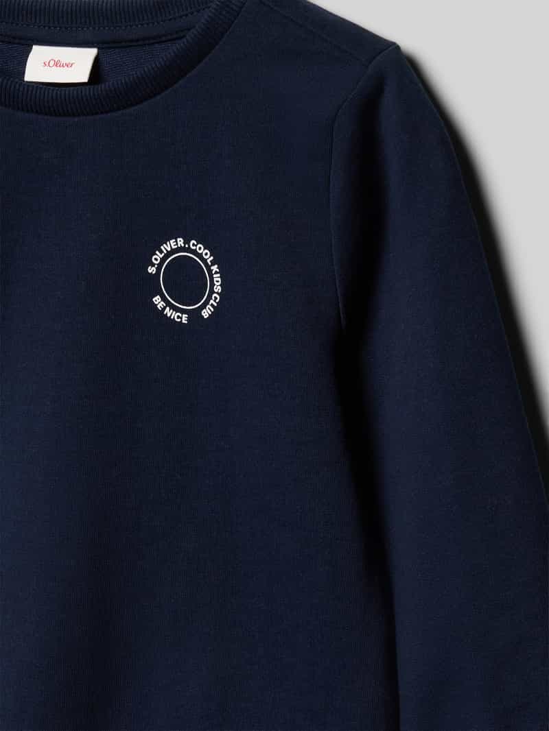 s.Oliver RED LABEL Sweatshirt met ronde hals