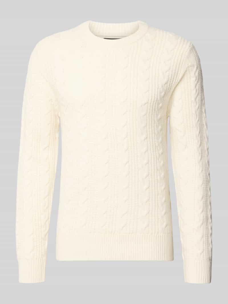 Regular fit pullover van zuivere wol model 'Atriton'