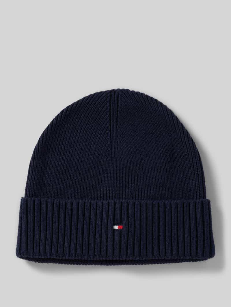 Tommy Hilfiger Beanie van een mix van katoen en kasjmier