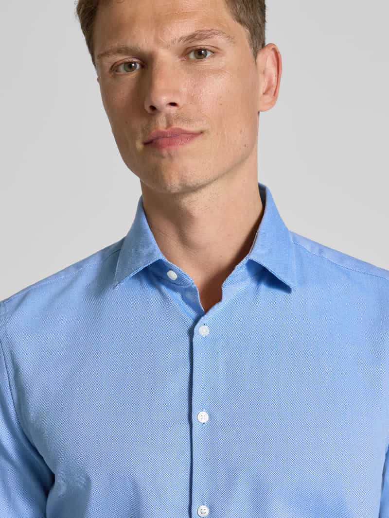 Jake*s Slim fit zakelijk overhemd met knoopsluiting