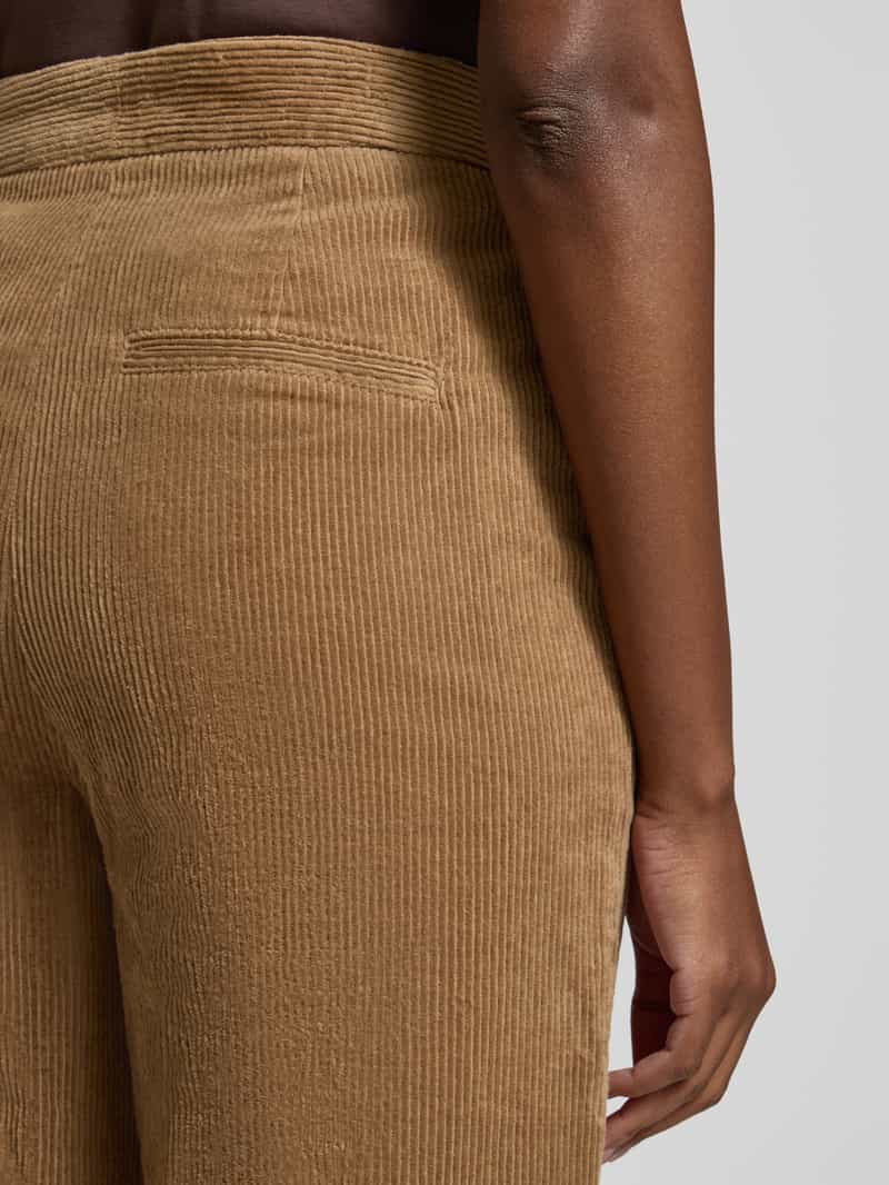 MSCH Copenhagen High waist coduroy broek model 'Geggo'