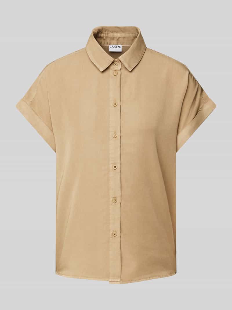 Jake*s Casual Overhemdblouse met knoopsluiting