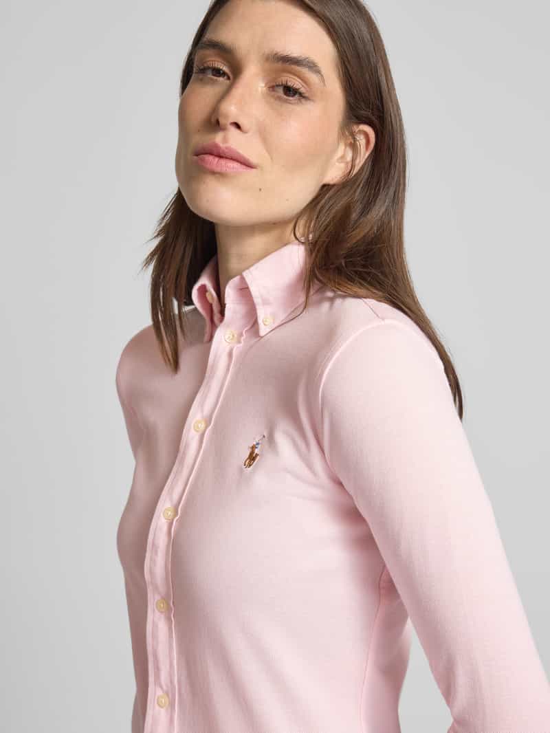 Polo Ralph Lauren Slim fit overhemdblouse met button-downkraag