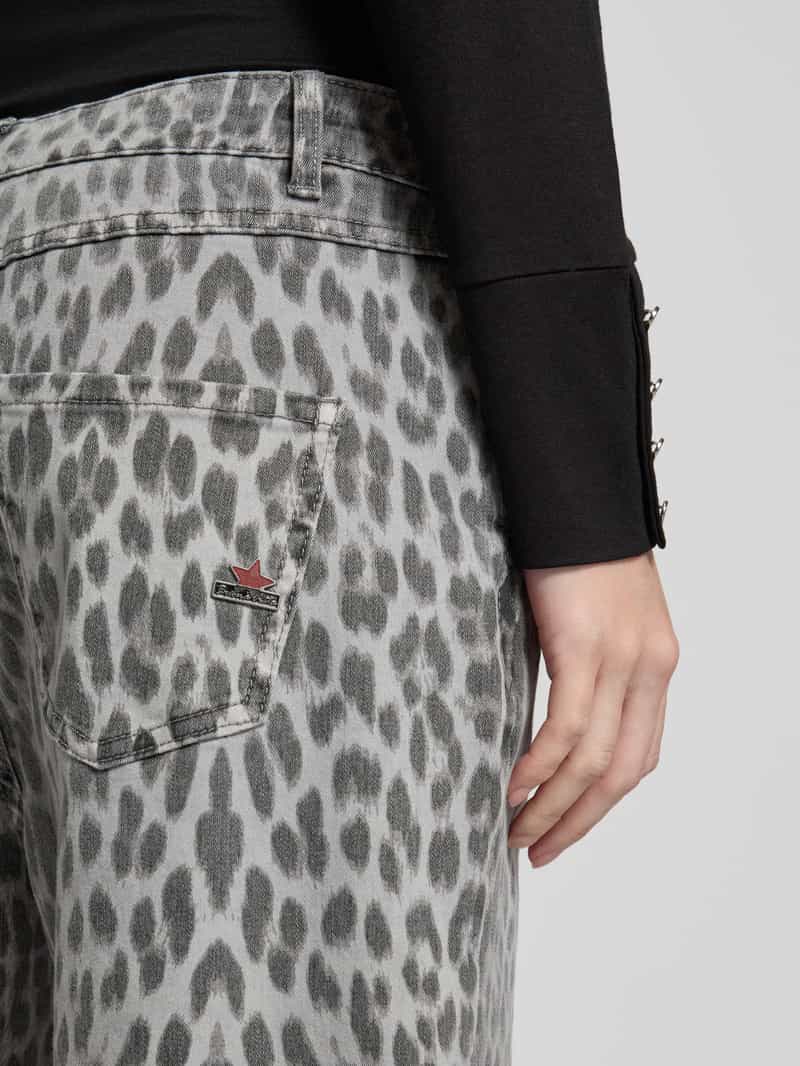 Buena Vista Balloon fit broek met bandplooien