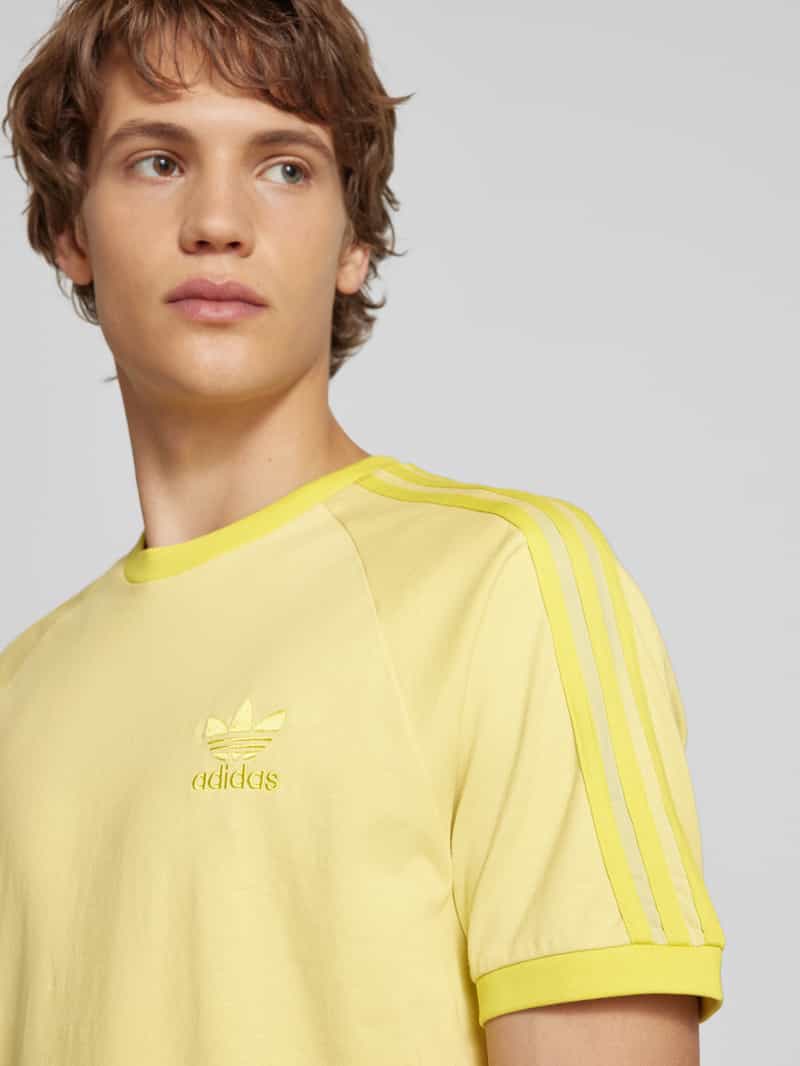 adidas Originals T-shirt met ronde hals en logostitching