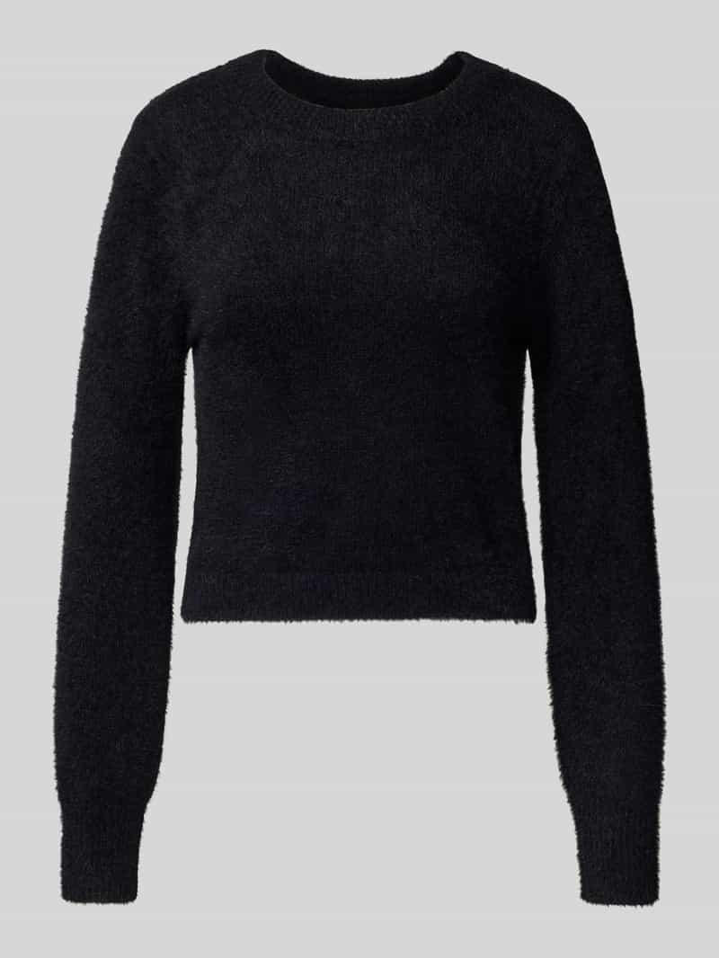 Only Regular fit gebreide pullover met ronde hals model 'PETRA'
