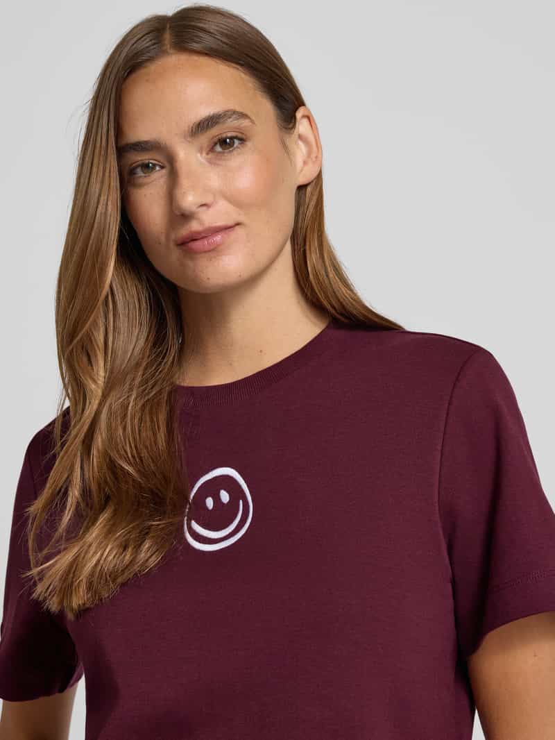 Vero Moda Loose fit T-shirt van puur katoen model 'SARA METTE'