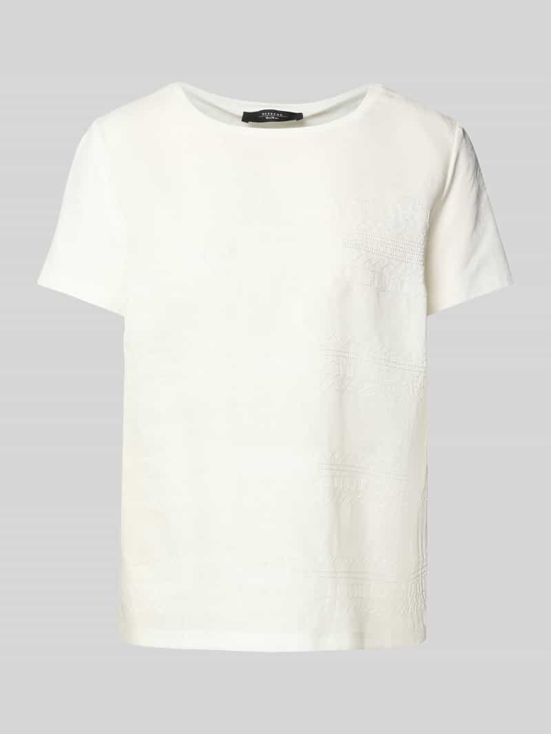 Weekend Max Mara T-shirt met kant model 'BONDENO'