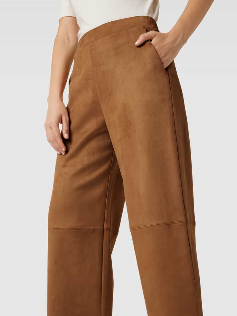 MM Broek in leerlook model 'ALBORE'