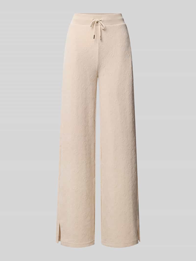 wide leg sweatpants met logomotief model 'LAUDOMIA'