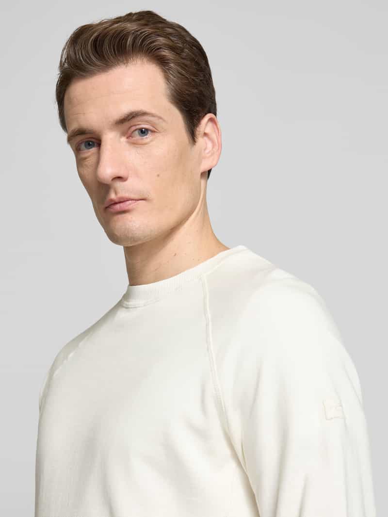 camel active Sweatshirt met labeldetail