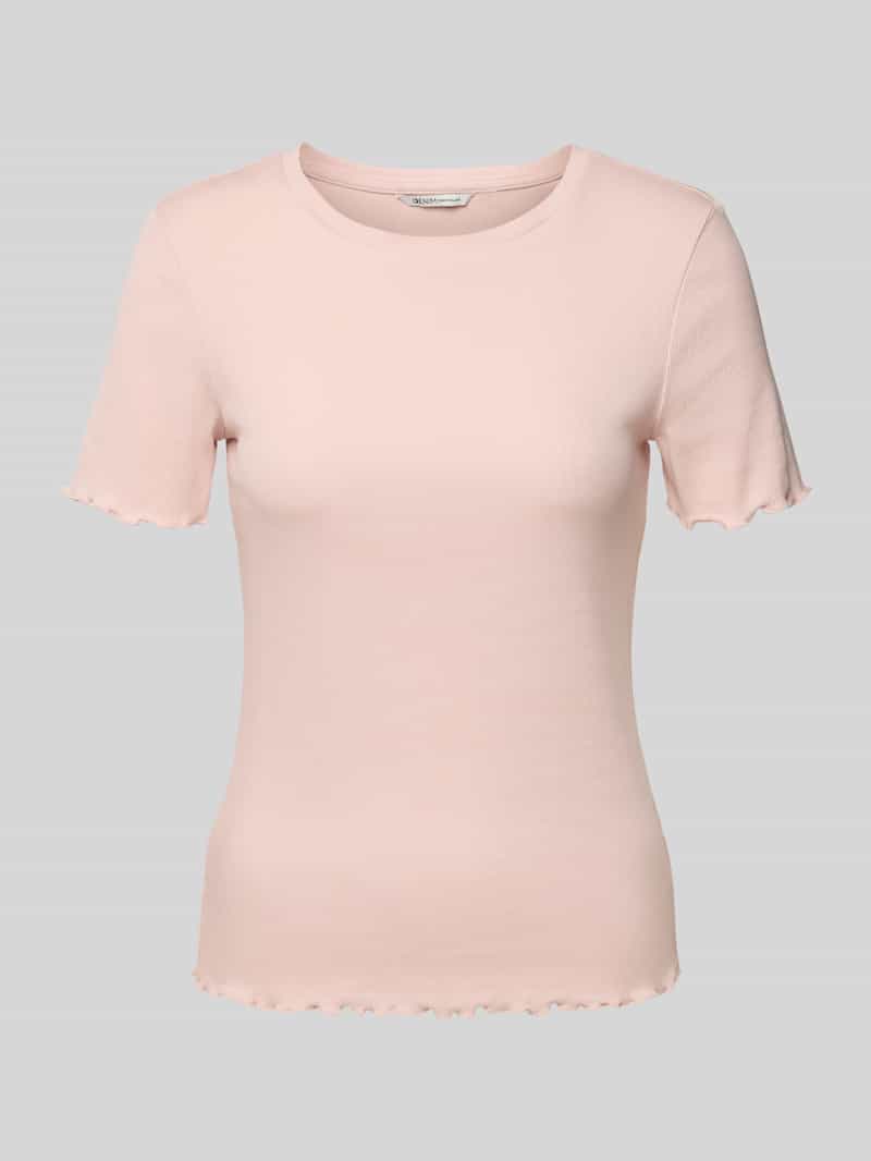 Tom Tailor Denim Slim fit T-shirt van katoenmix