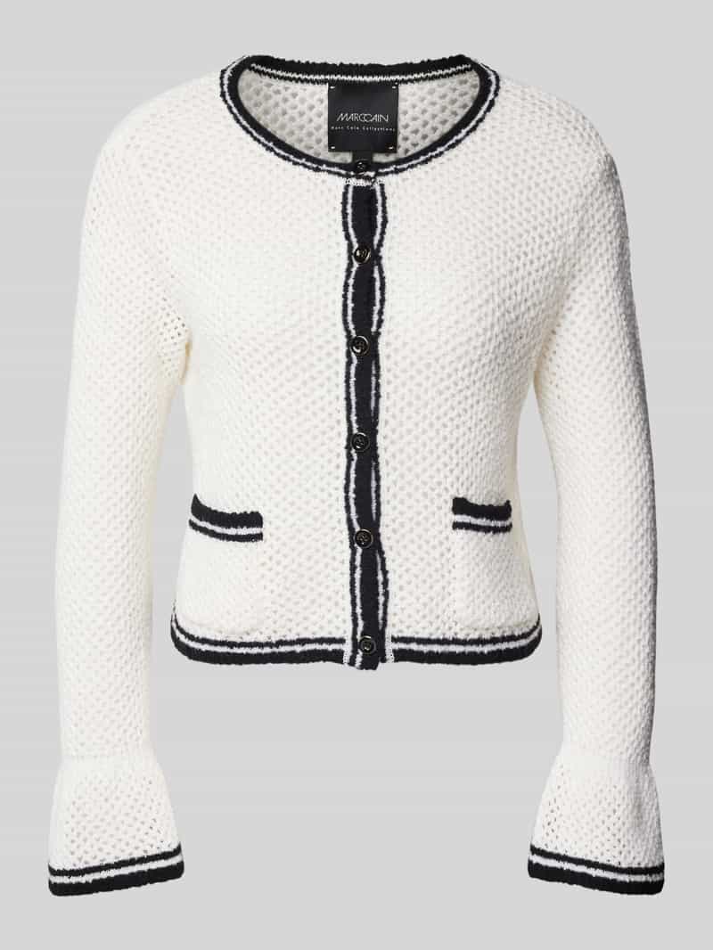 Marc Cain Cardigan met gaatjesmotief