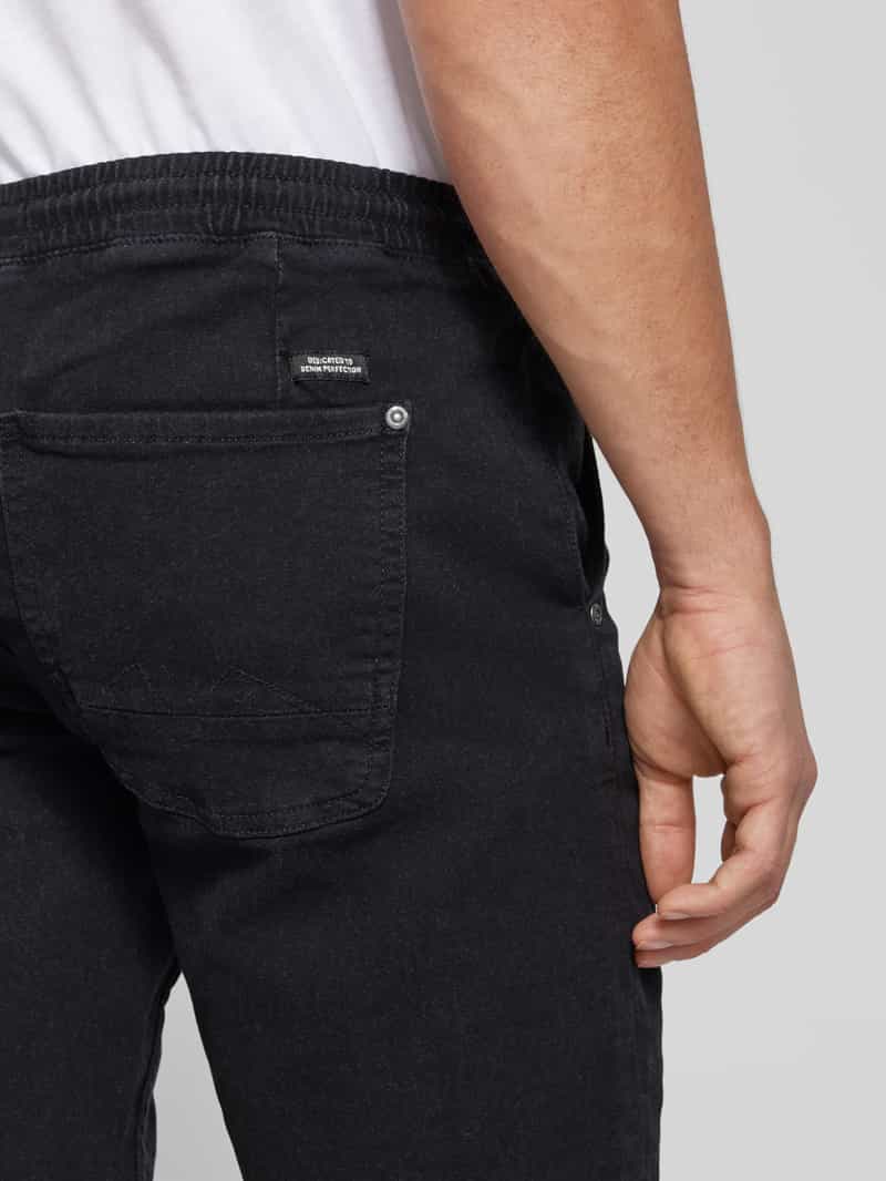 Blend Korte slim fit broek met tunnelkoord model 'BLIZZARD'