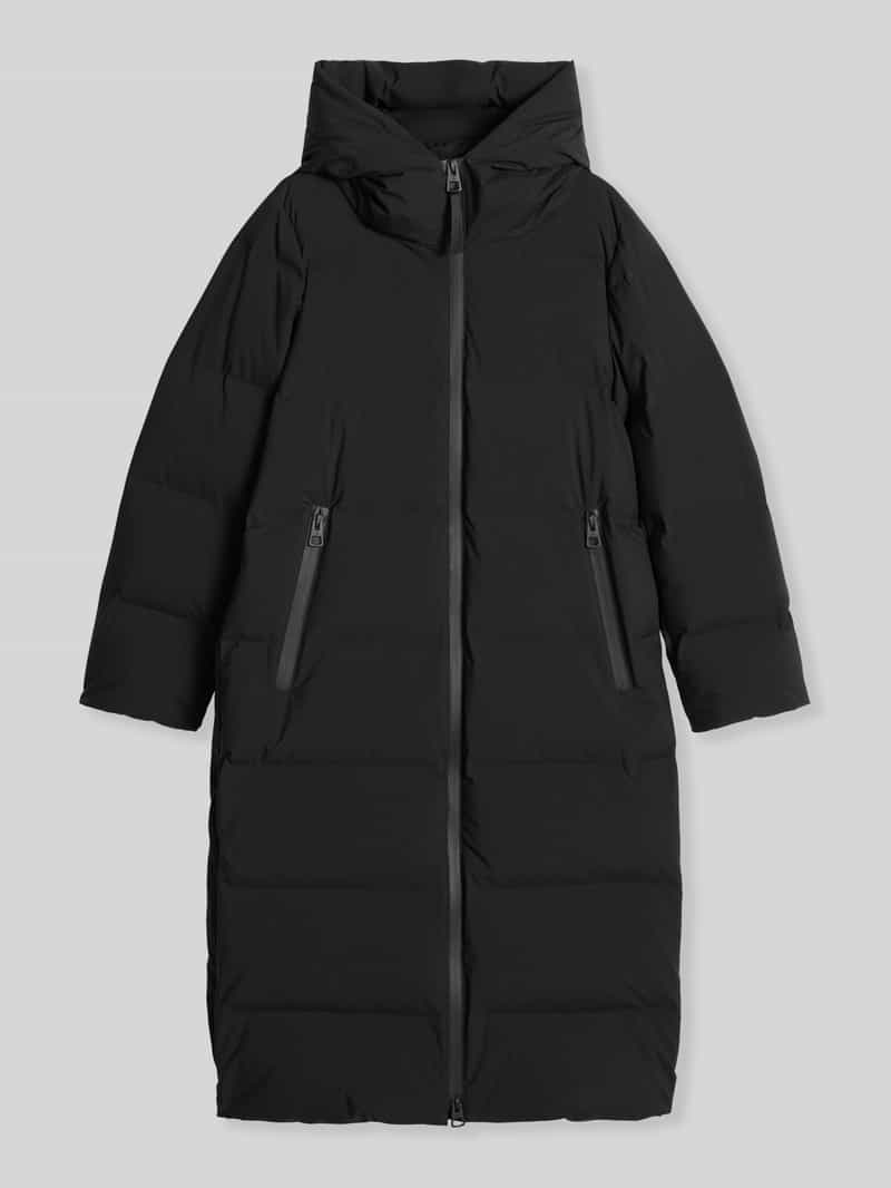 Marc O'Polo Regular fit lange donsjas met capuchon