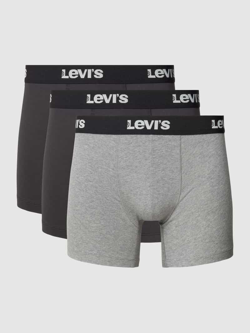 Levi's Boxershort met elastische logoband in een set van 2 stuks