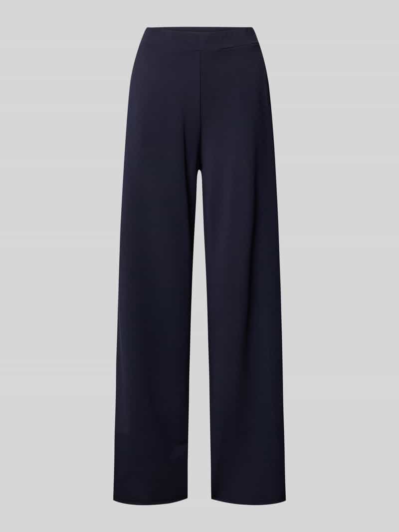 s.Oliver RED LABEL Relaxed fit jersey broek met geborduurd hart