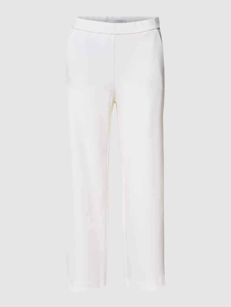 RAFFAELLO ROSSI Broek met structuurmotief, model ‘	PALINA’