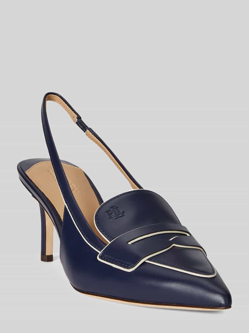 Lauren Ralph Lauren Pumps van echt runderleer