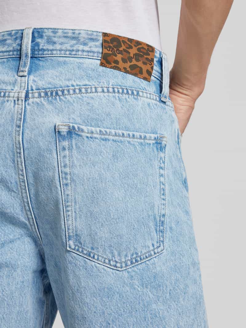 jack & jones Baggy fit korte jeans in 5-pocketmodel model 'ALEX'