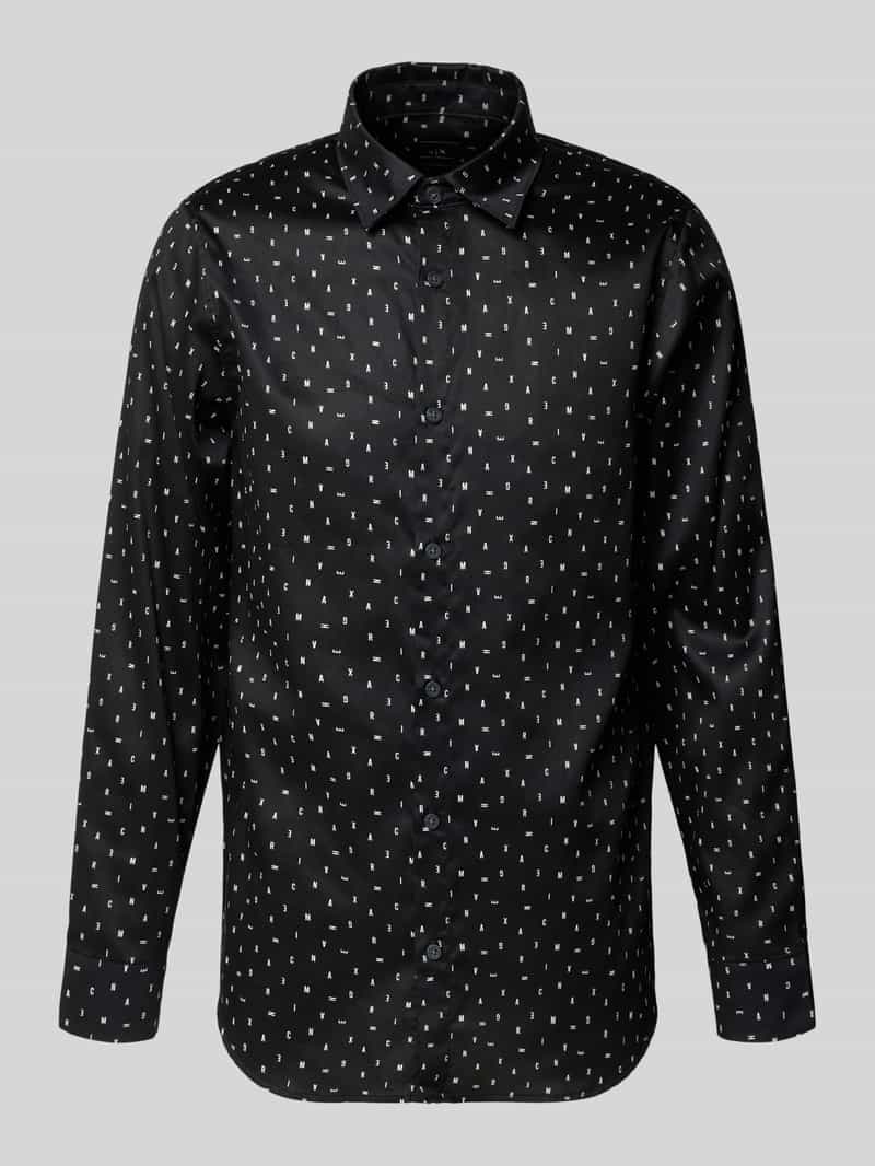 Armani Exchange Vrijetijdsoverhemd met knoopsluiting model 'CAMICIA'