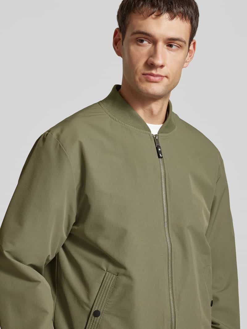 lindbergh Bomberjack met opstaande kraag