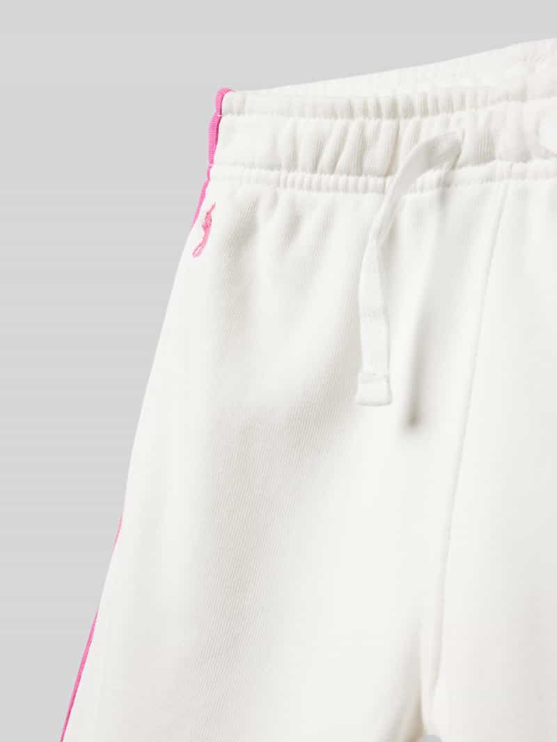 Polo Ralph Lauren Kids Regular fit sweatpants met labelstitching